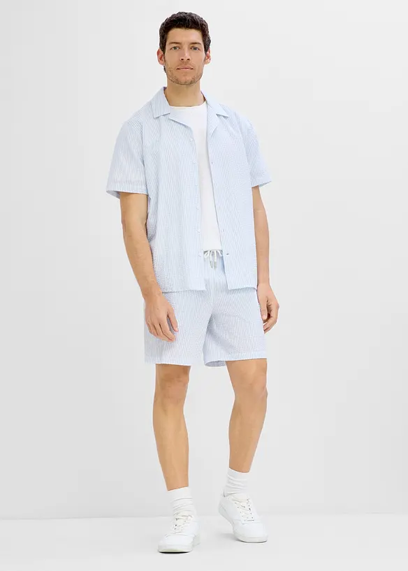 Bermuda con elastico in vita, loose fit, bonprix