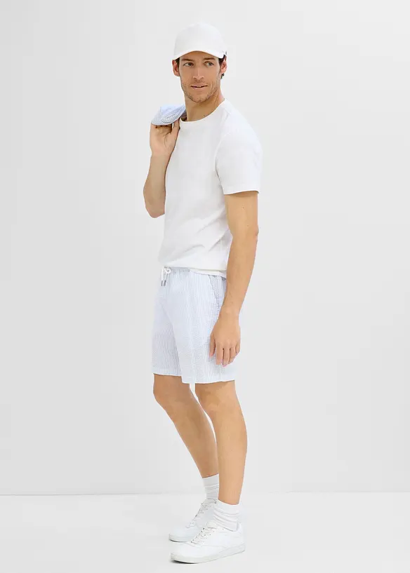 Bermuda con elastico in vita, loose fit, bonprix