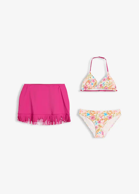 Bikini e gonna (set 3 pezzi), bonprix