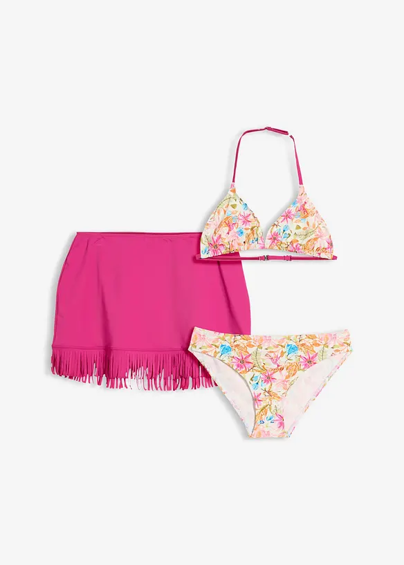 Bikini e gonna (set 3 pezzi), bonprix