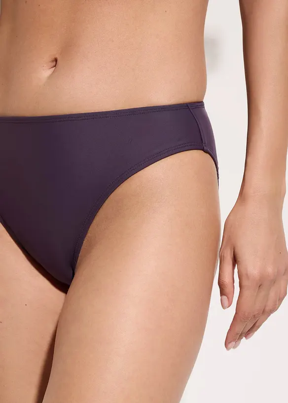 Slip per bikini con sgambatura alta (pacco da 2), bonprix