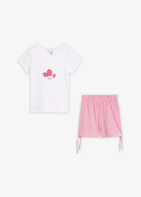Pigiama estivo in puro cotone, bonprix