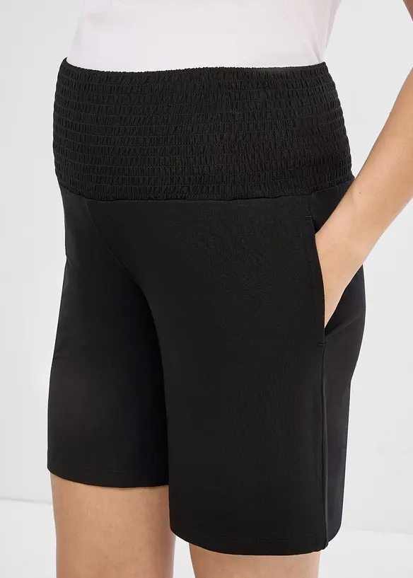 Shorts in jersey leggeri per la gravidanza e il post-parto (pacco da 2), bonprix