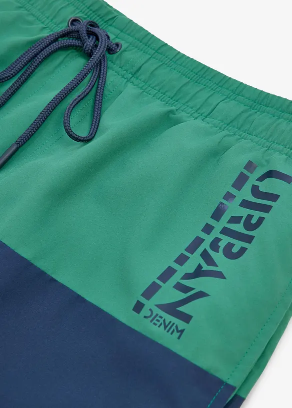 Pantaloncini da mare in color block, bonprix