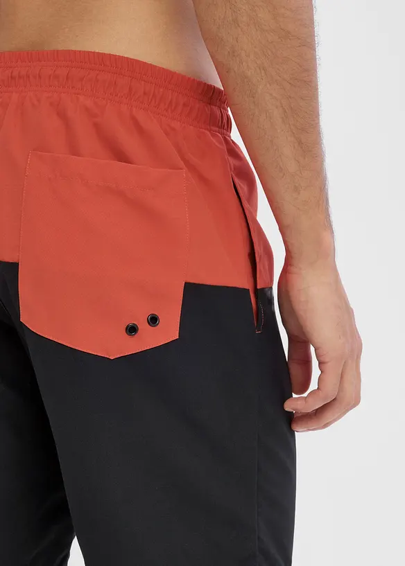 Pantaloncini da mare in color block, bonprix