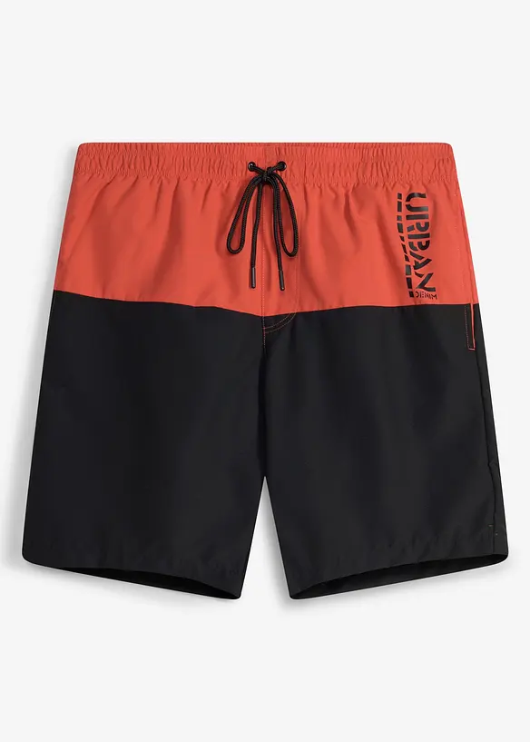 Pantaloncini da mare in color block, bonprix