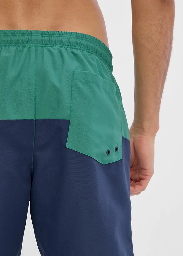 Pantaloncini da mare in color block, bonprix