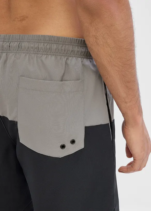Pantaloncini da mare in color block, bonprix