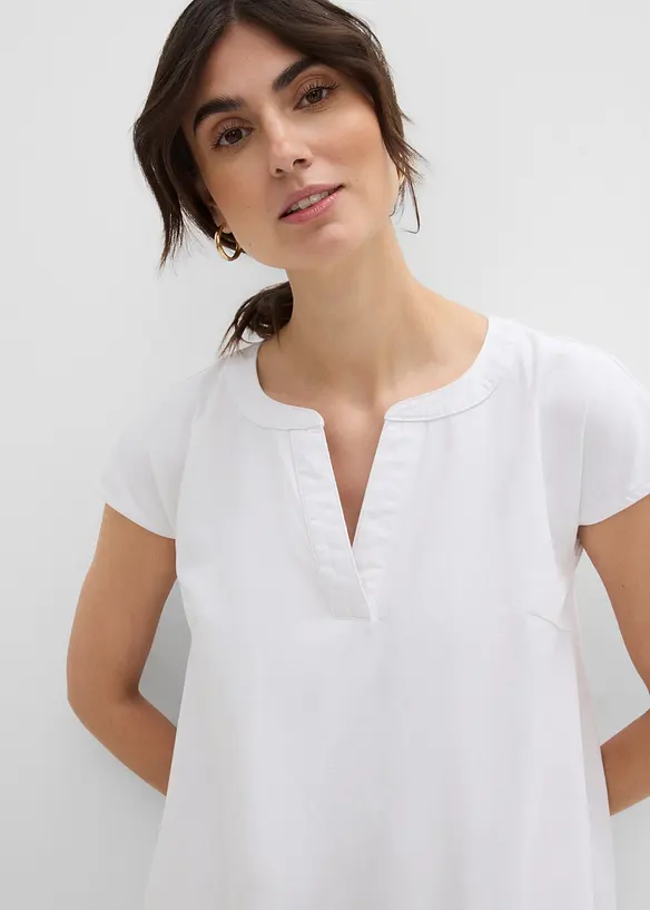Abito tunica in jeans di cotone, bonprix