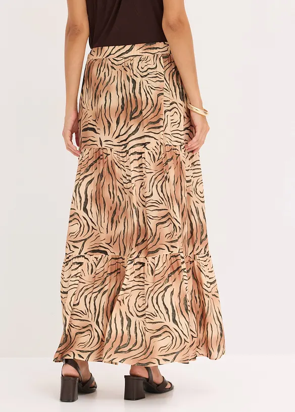 Gonna lunga in misto viscosa, bonprix