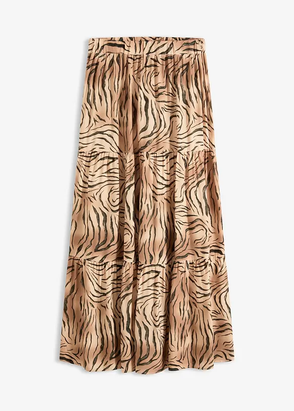 Gonna lunga in misto viscosa, bonprix