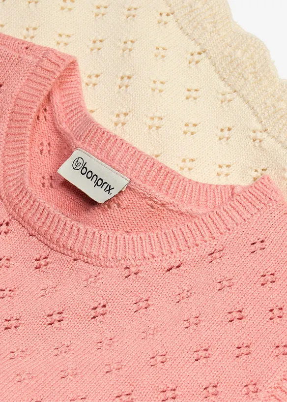 Top in maglia dai colori sfumati, bonprix