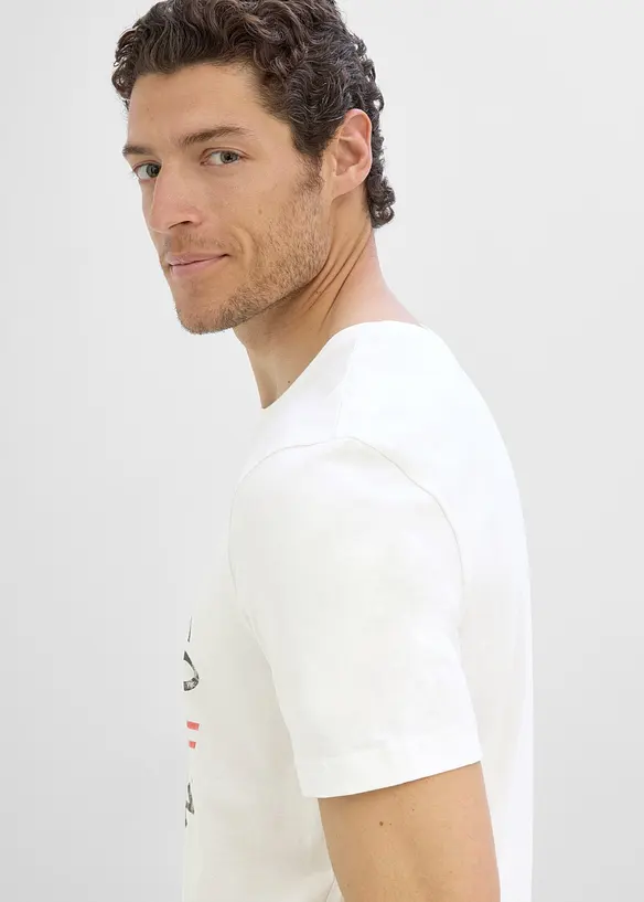 T-shirt in puro cotone biologico, bonprix
