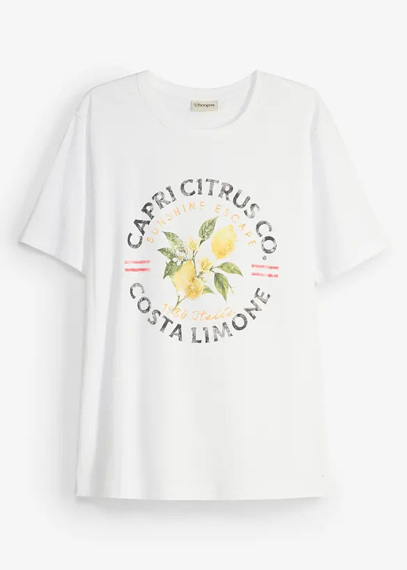 T-shirt in puro cotone biologico, bonprix