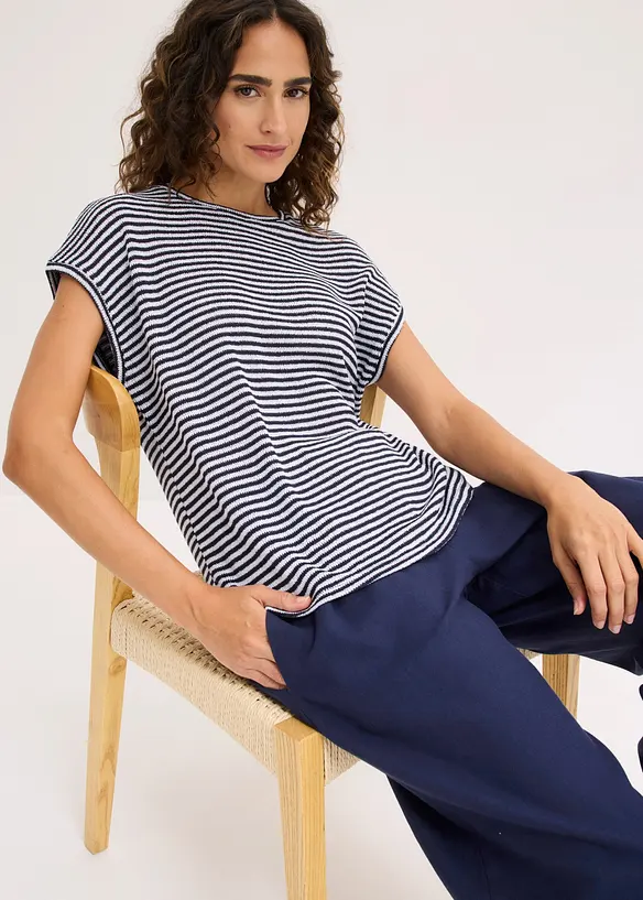 Maglia in misto viscosa, bonprix