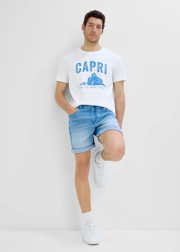 T-shirt in puro cotone biologico, bonprix