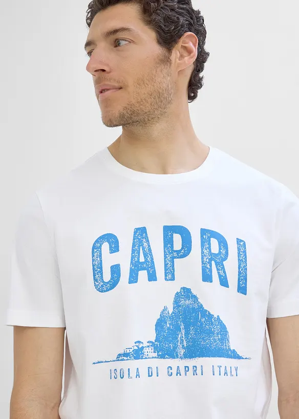 T-shirt in puro cotone biologico, bonprix