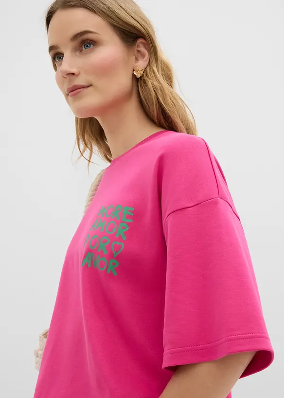 Maxi maglia in puro cotone biologico, bonprix