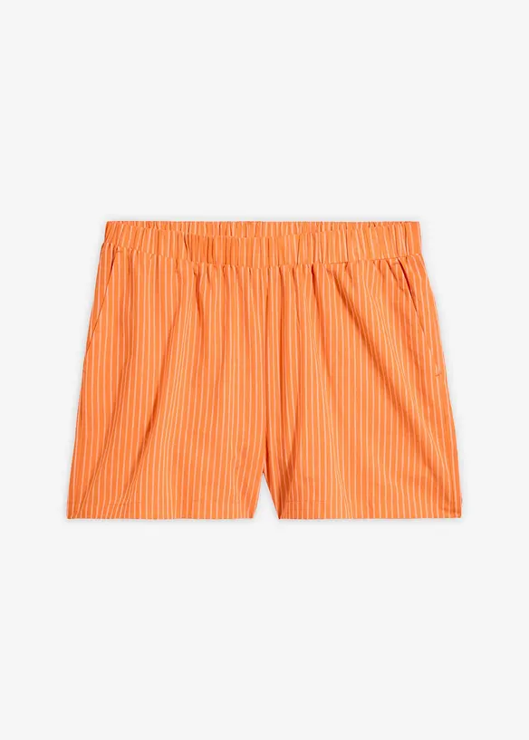 Shorts con elastico in vita in puro cotone biologico, bonprix