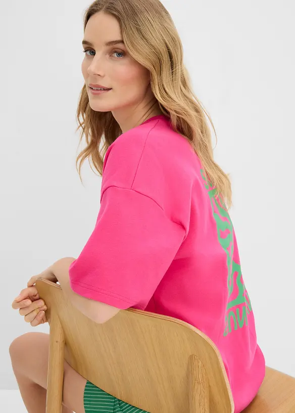 Maxi maglia in puro cotone biologico, bonprix