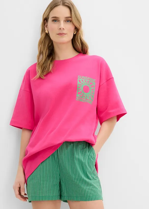 Maxi maglia in puro cotone biologico, bonprix