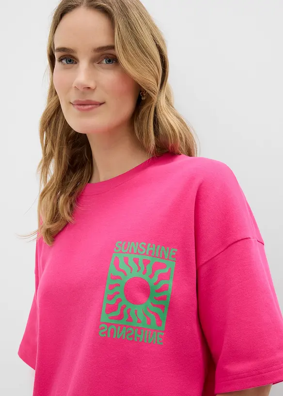 Maxi maglia in puro cotone biologico, bonprix