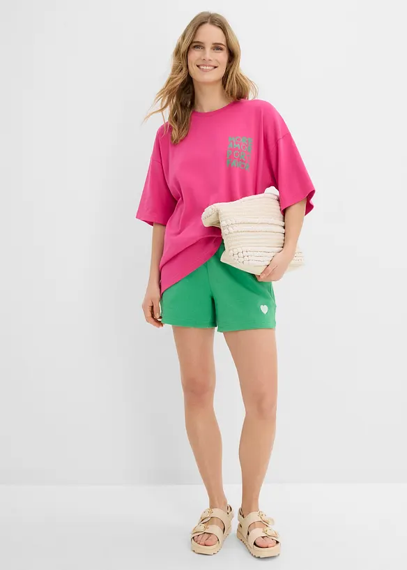 Maxi maglia in puro cotone biologico, bonprix