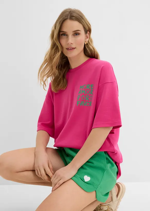Maxi maglia in puro cotone biologico, bonprix