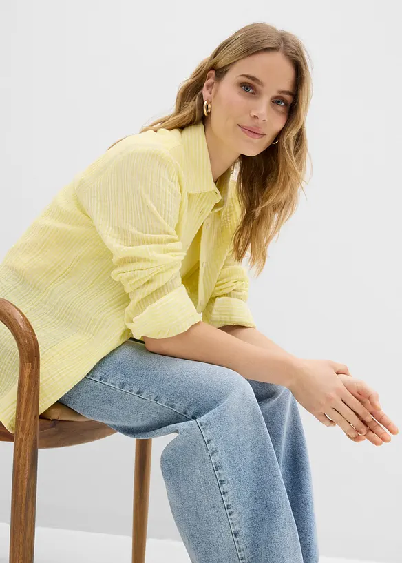 Camicia in mussola fresca, bonprix