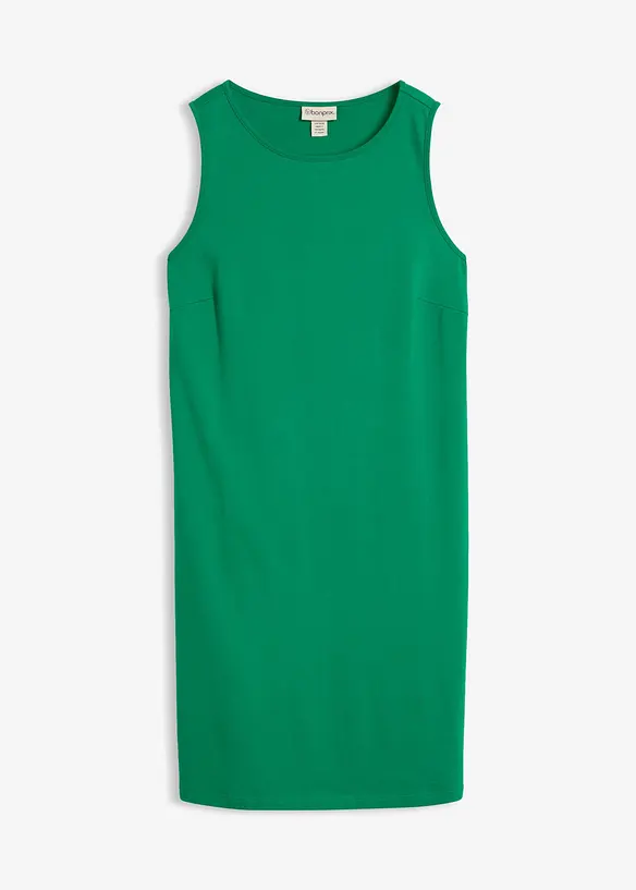 Abito in jersey di misto cotone biologico elasticizzato, bonprix