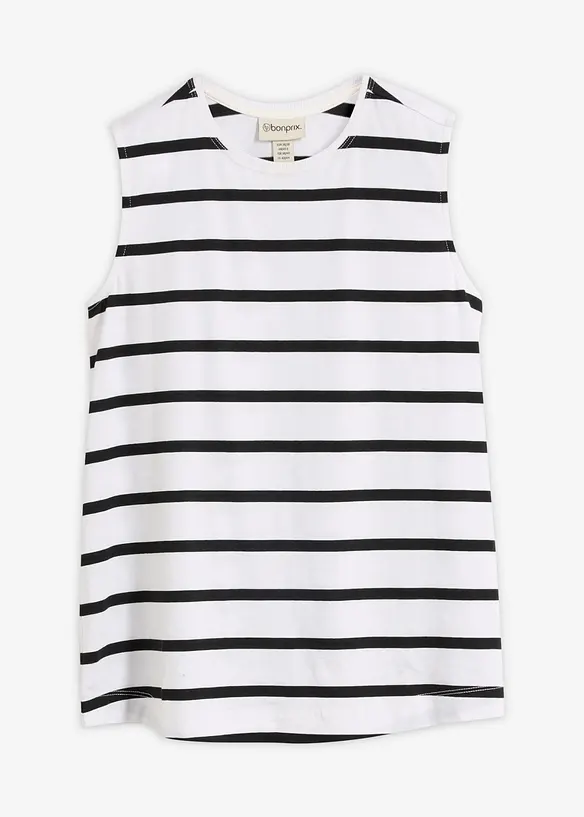 Top in puro cotone biologico, bonprix