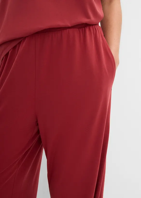 Pantaloni in jersey di misto modal morbido, bonprix