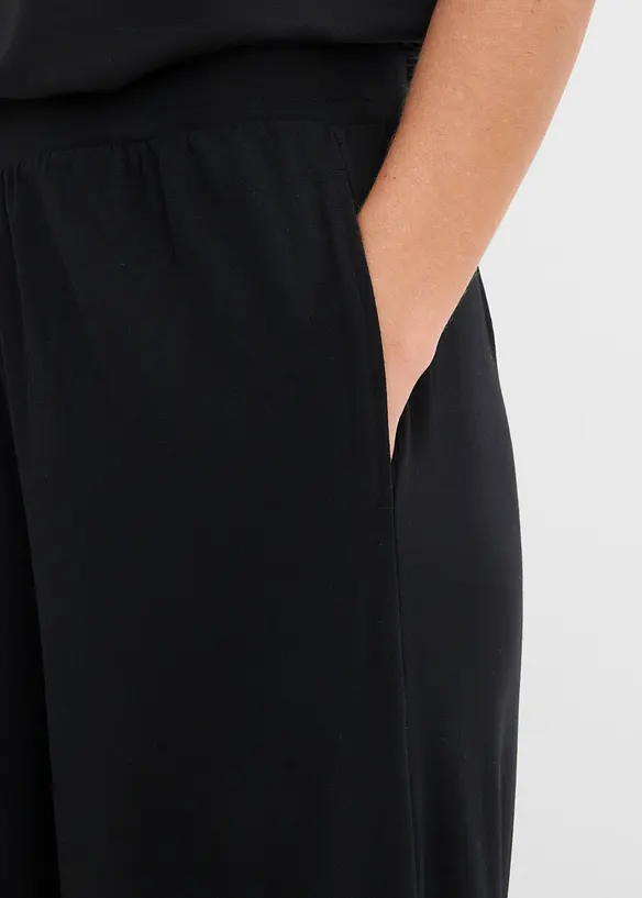 Pantaloni in jersey di misto modal morbido, bonprix