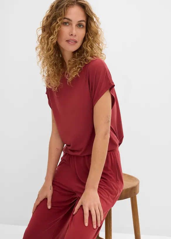 Pantaloni in jersey di misto modal morbido, bonprix