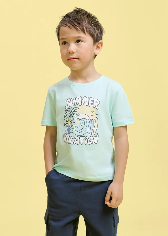 T-shirt in puro cotone biologico, bonprix