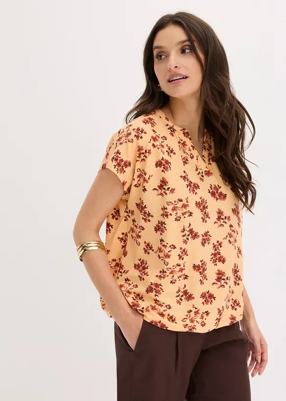 Maglia lunga in viscosa morbida, bonprix