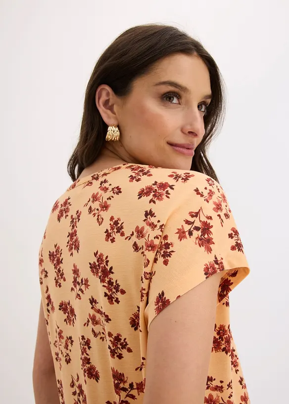 Maglia lunga in viscosa morbida, bonprix