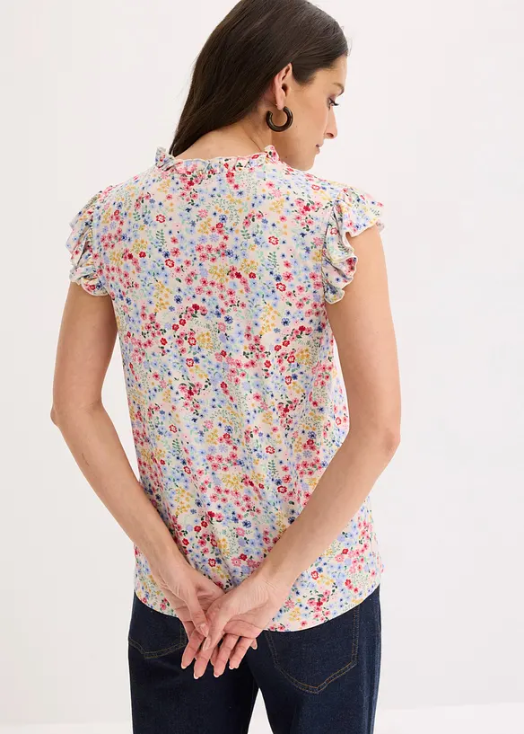T-shirt in misto viscosa morbido, bonprix