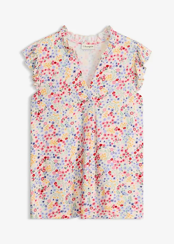 T-shirt in misto viscosa morbido, bonprix