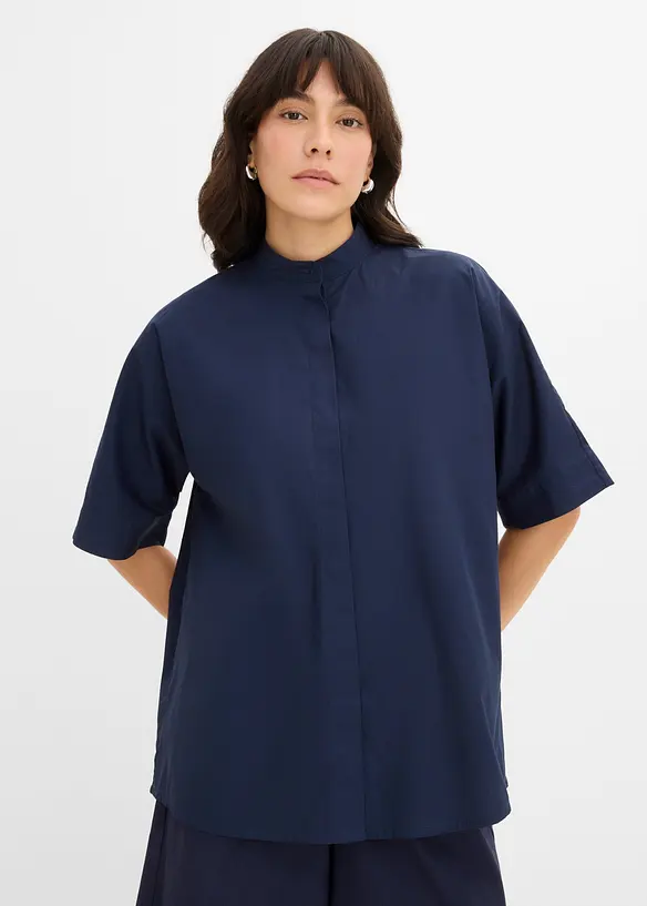 Blusa in puro cotone biologico, bonprix