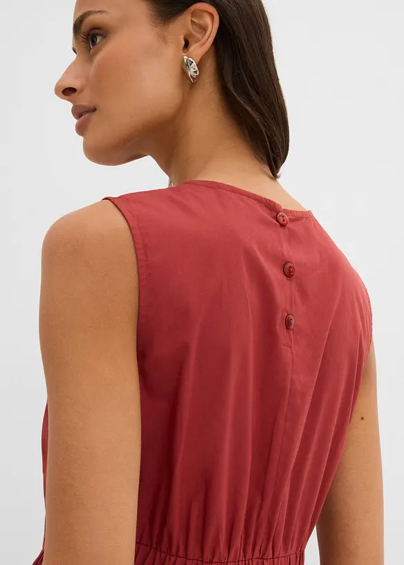 Abito midi in puro cotone biologico, bonprix