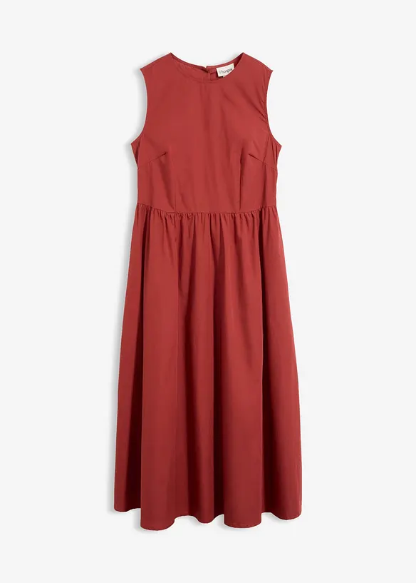 Abito midi in puro cotone biologico, bonprix