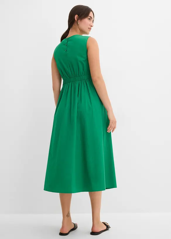 Abito midi in puro cotone biologico, bonprix