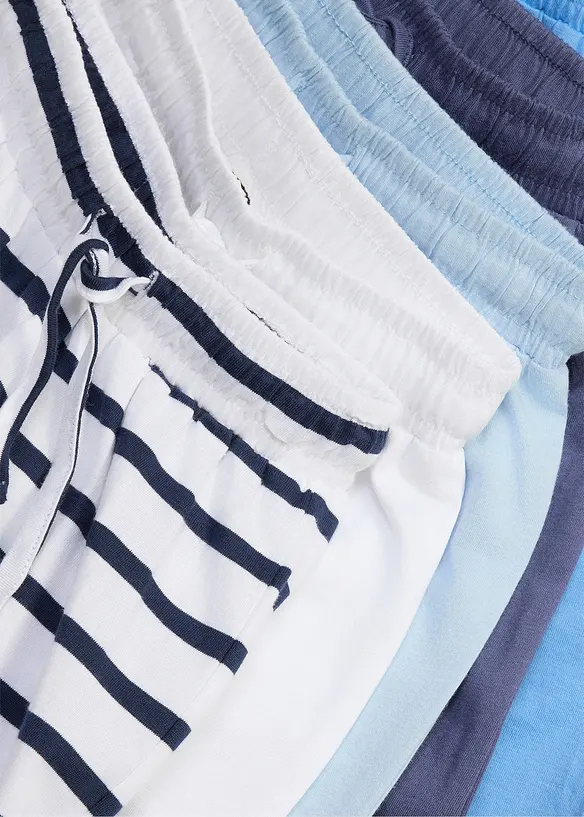 Bermuda in jersey di puro cotone biologico (pacco da 5), bonprix