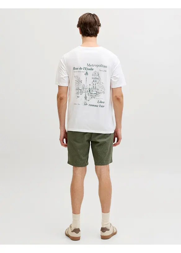 T-shirt JJ REBEL in puro cotone, JJ REBEL