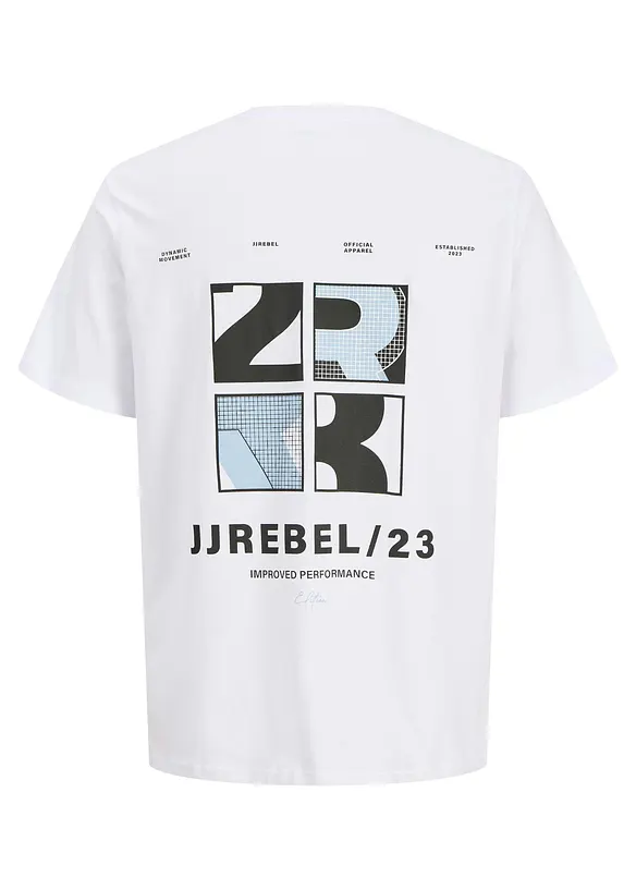 T-shirt JJ REBEL in puro cotone, JJ REBEL