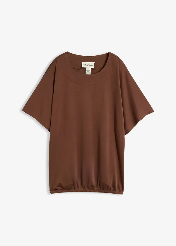 Maxi maglia in misto viscosa morbido, bonprix