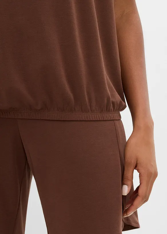 Maxi maglia in misto viscosa morbido, bonprix