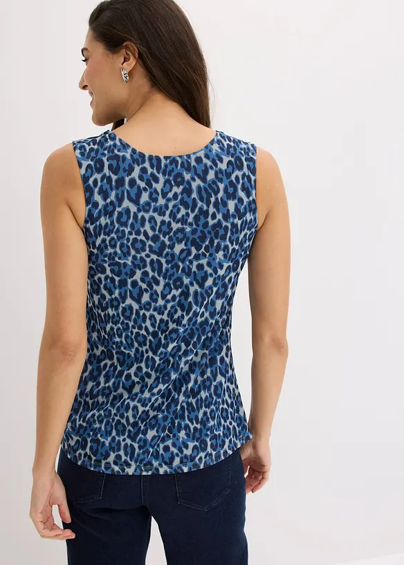 Top con scollo a cascata, bonprix