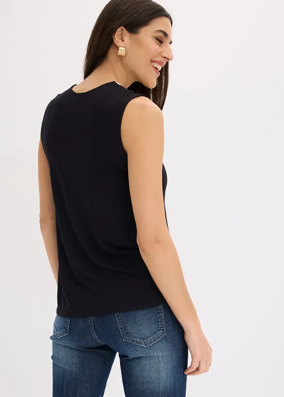 Top con scollatura profonda, bonprix